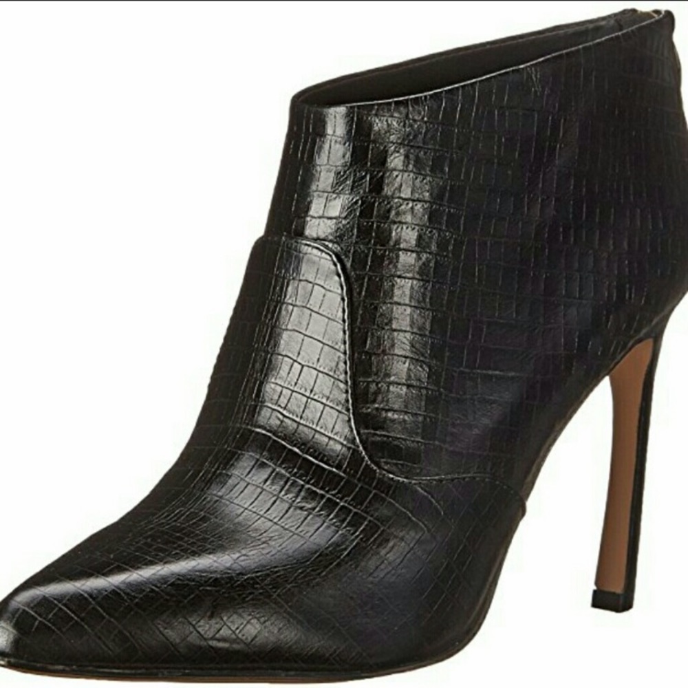 Nine West Crocodile Booties